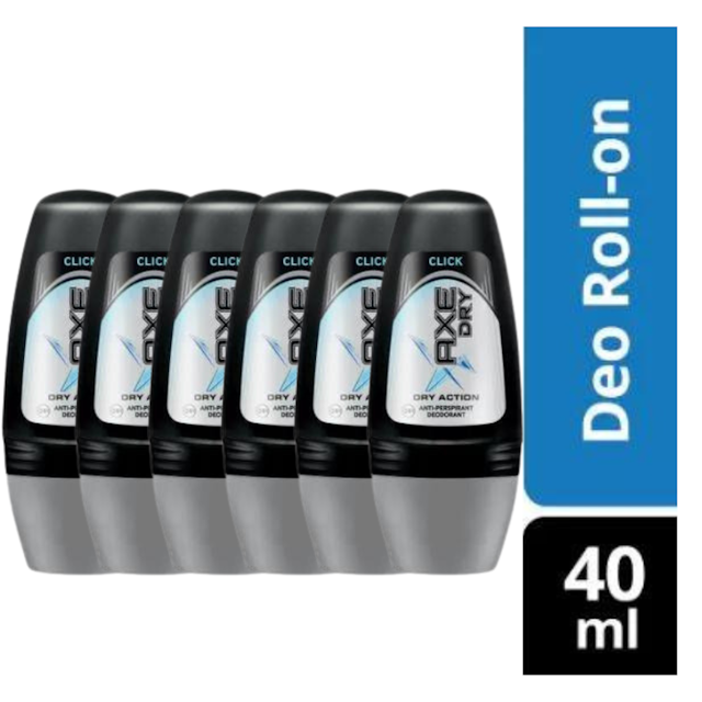 Axe Deodorant Roll-On Click 40mL 6 pack