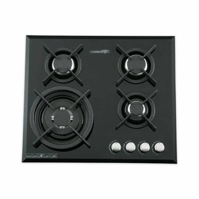 La Germania GH-640X Built-in Hob Cooktop with Cast Iron Pan Support