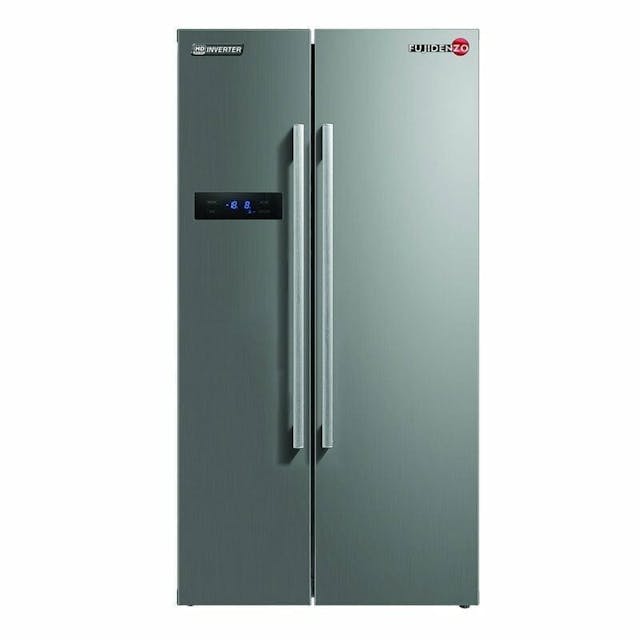 Fujidenzo ISR-20 SS 20.0 cu.ft. Side by Side Refrigerator