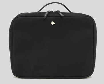 Kate Spade Jae Travel Cosmetic Bag Case - Black