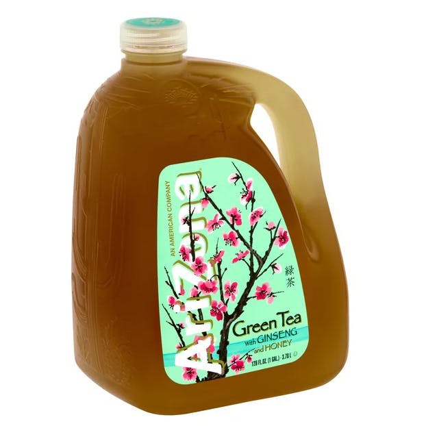 Arizona Green Tea with Ginseng & Honey 128 FL. OZ. (1 GAL.) / 3.8 L