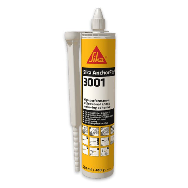 Sika AnchorFix 3001 - Chemical Structural Anchoring