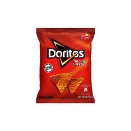 Doritos Nacho Cheese Tortilla Chips | 65g Bag | Bold Flavor, 150 Calories, Global Brand