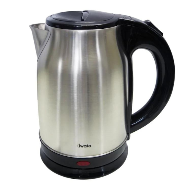 Iwata CM18WK-G Stainless Steel Electric Cordless Kettle 1.8L