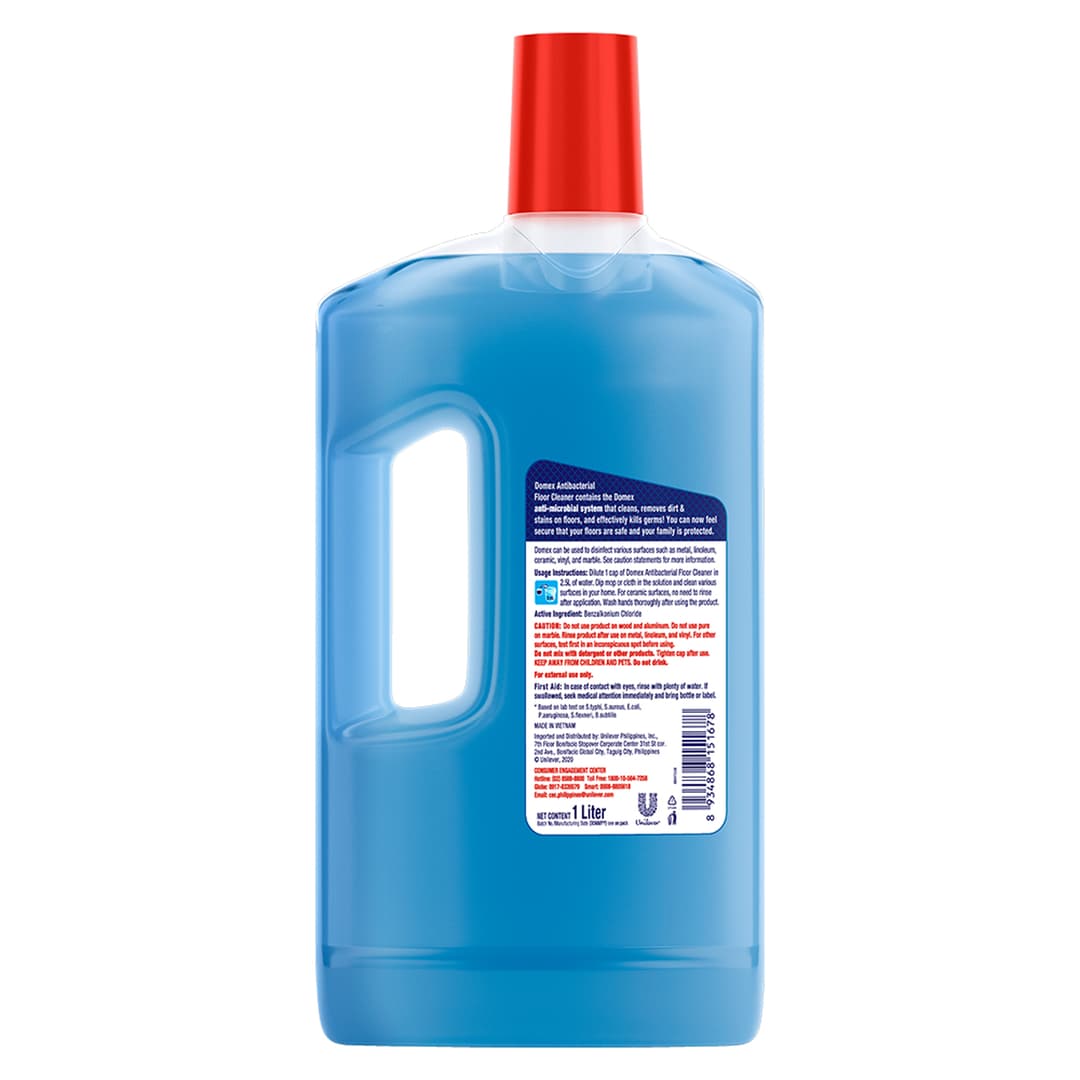 Domex Antibacterial Floor Cleaner & Disinfectant | 1 Liter | Germ Kill Expert | Multi-Surface