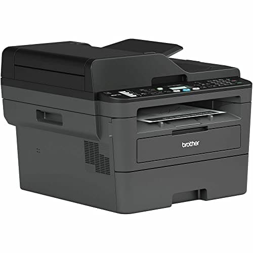Brother MFC L26 Series Compact Monochrome All-in-One Laser Printer, Automatic Duplex Printing, 250 Sheets, Wireless, Mobile Printing, with MTC Printer Cable