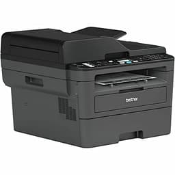 Brother MFC L26 Series Compact Monochrome All-in-One Laser Printer, Automatic Duplex Printing, 250 Sheets, Wireless, Mobile Printing, with MTC Printer Cable