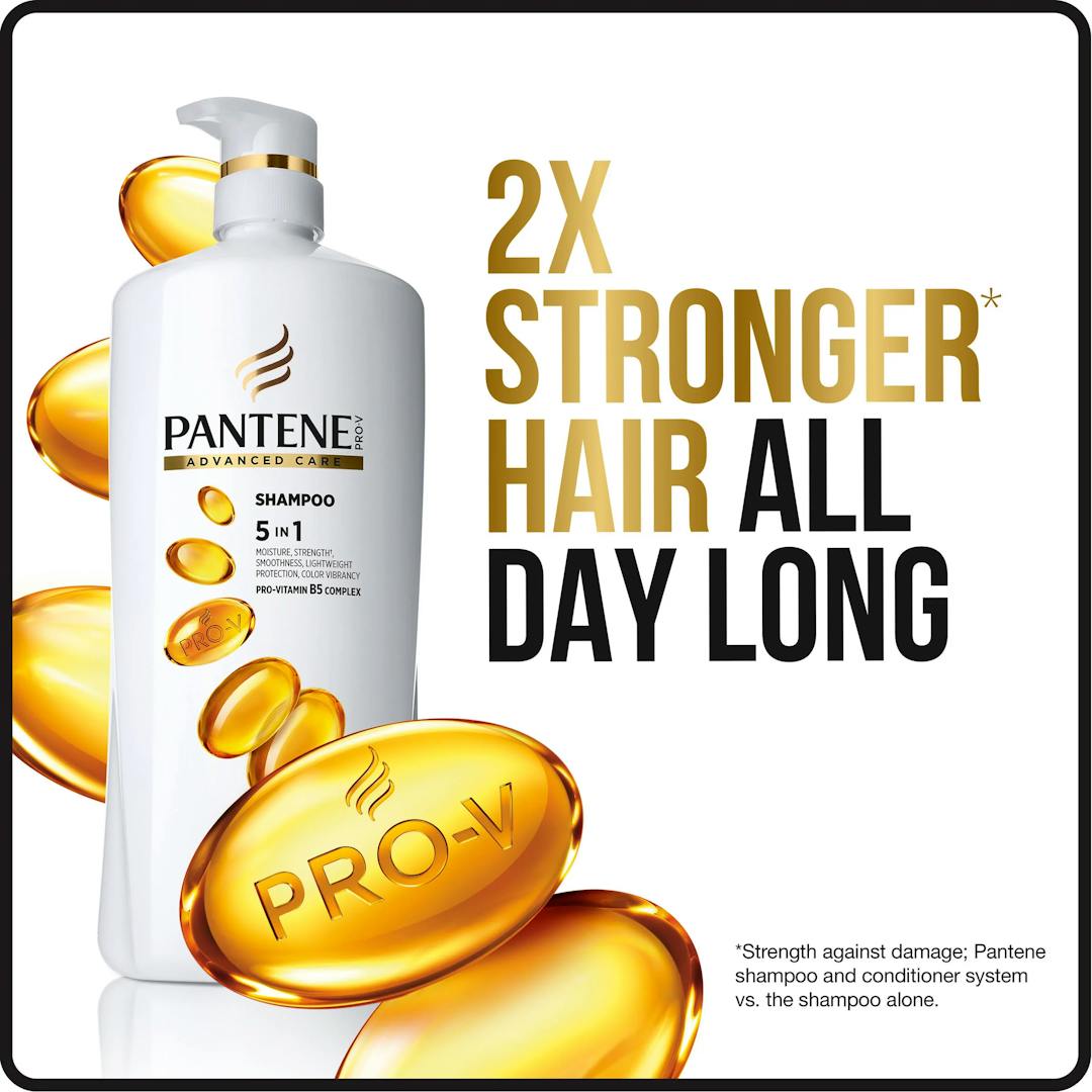 Pantene 5 in 1 Advanced Care Shampoo