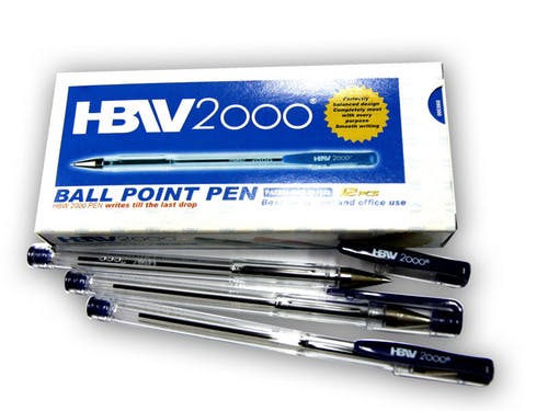 HBW 2000 Ball pen Blue | 12 Pieces
