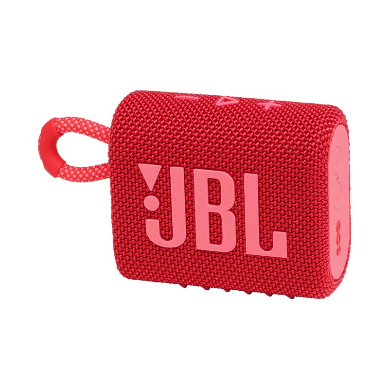 JBL Go 3 Red Portable Waterproof Speaker