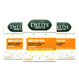 Delite Herbal Tea Ampalaya Plus Bundle of 3 (3 Boxes)