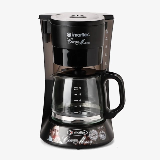 Imarflex ICM-300 Coffee Maker (Black)