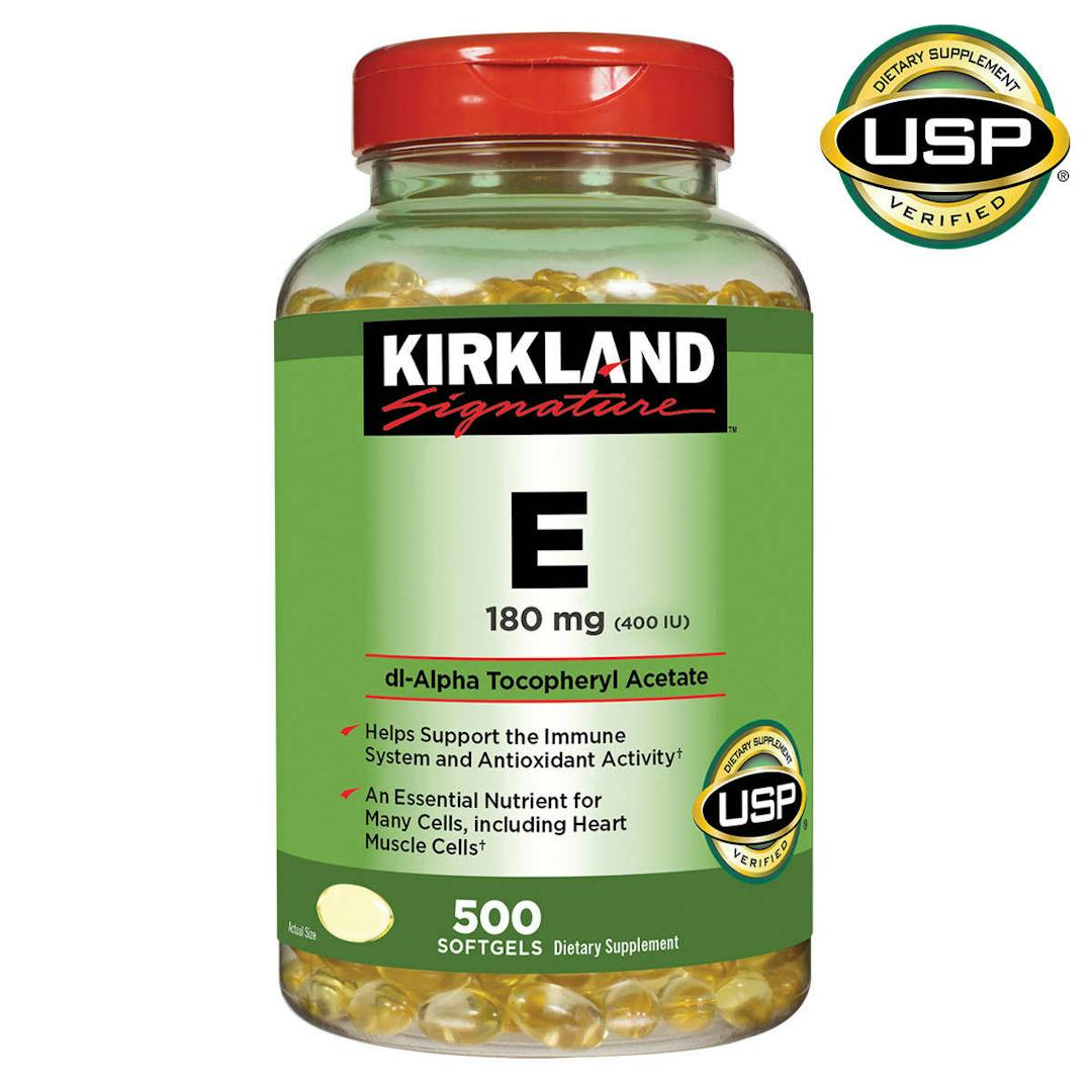 Kirkland Signature Vitamin E 180mg [BB  06/24]