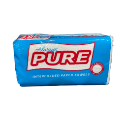 Always Pure Folded Hand Towels 150sx6