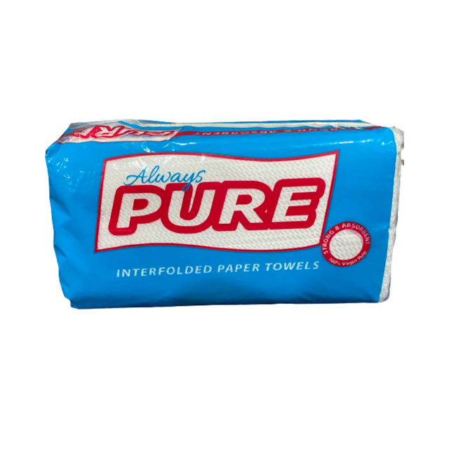 Always Pure Folded Hand Towels 150sx6
