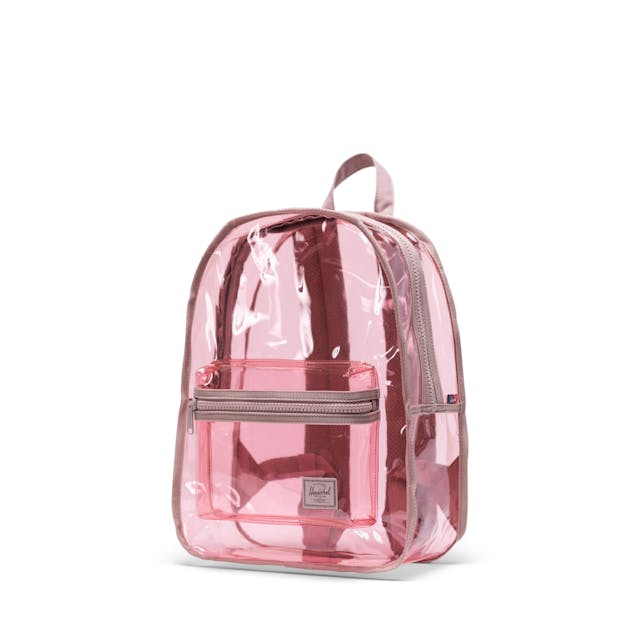 Herschel Nova Backpack Mid-Volume School Modern Fashion Bag | Pink Clear