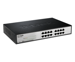 D-Link 16-Port Gigabit Unmanaged Switch DGS-1016C (Black)