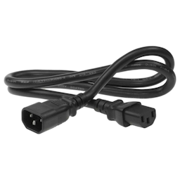 C13 C14 Male to Female Power Extension Cable Cord
