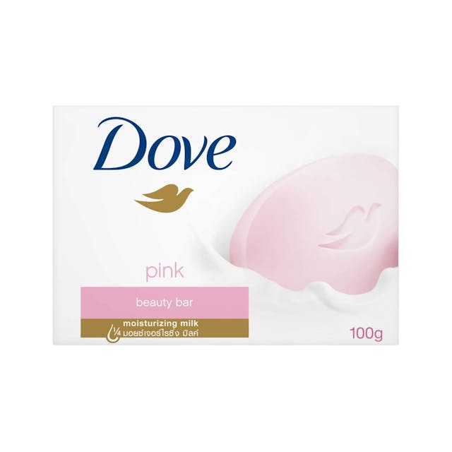 Dove Pink with Moisturizing Milk Beauty Bar 100g