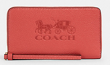 Coach Wallet 75908  (Bright Coral)