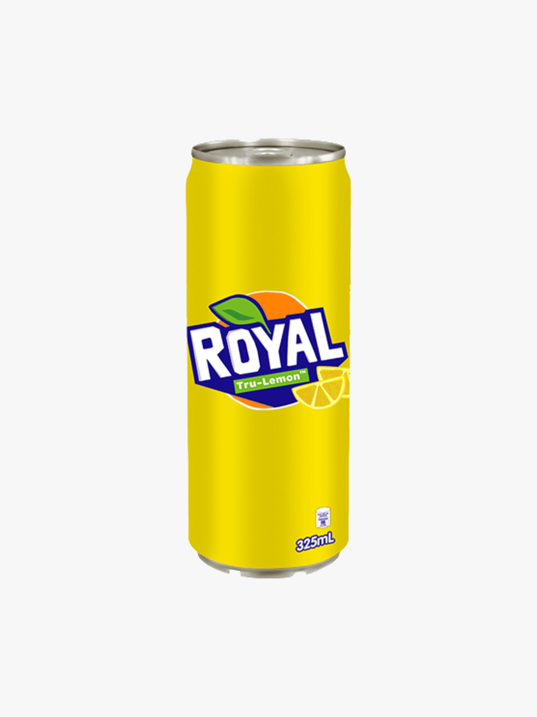 Royal Tru-Lemon Slim Can 320ml | Filipino Lemon Soda | B-Vitamins | Refreshing Citrus