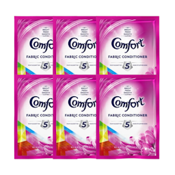 Comfort Fabric Conditioner Glamour Perfume 70ml (6-Pack)