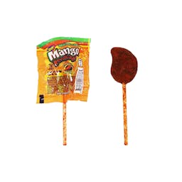 Jovy Mango Revolcado Chili Covered Mexican Lollipop with Soft Candy Center 10pcs/bag