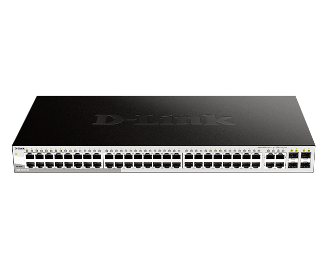 D-Link DGS-1210-52 52-Port Gigabit Smart Managed Switch (Black)
