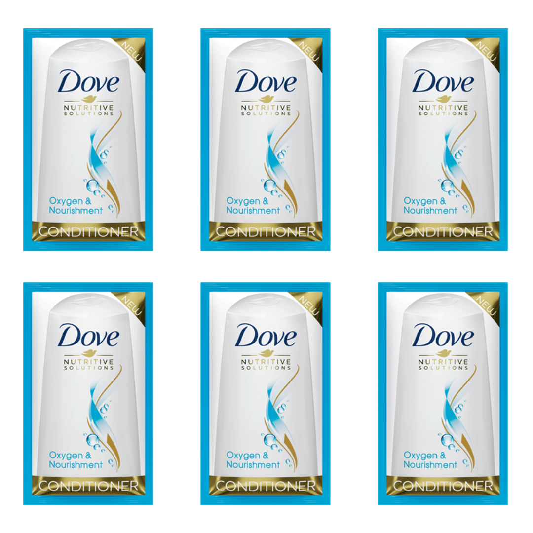 Dove Nutritive Solutions Hair Conditioner Oxygen & Nourishment 10ml by 6 Sachet