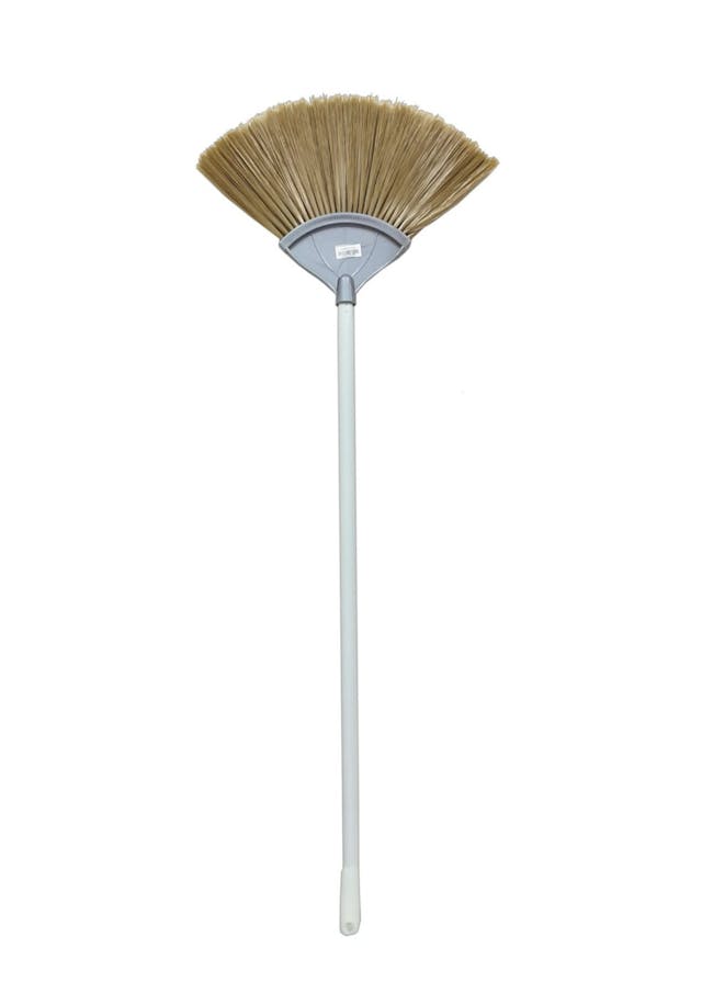 Indoor Plastic Ceiling Broom (Light Gray)