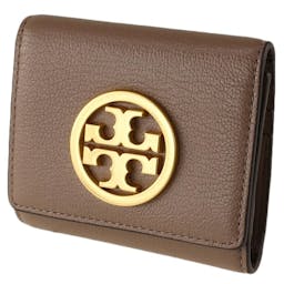 Tory Burch Grace Trifold Wallet | Classic Taupe