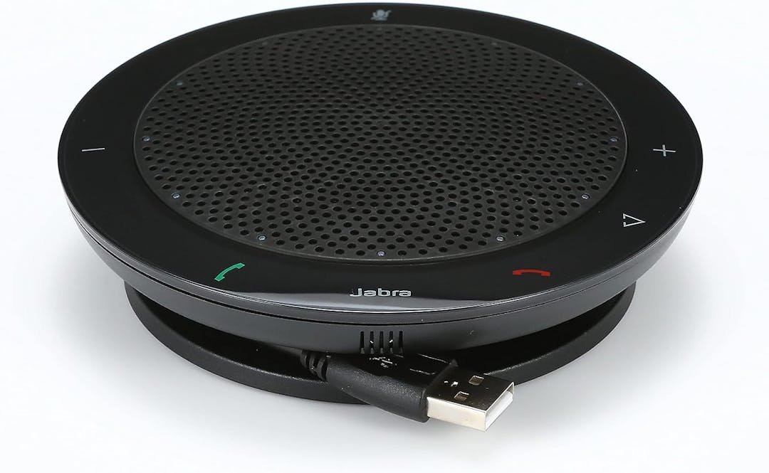 Jabra Speak 410 Corded Portable USB Speaker Black