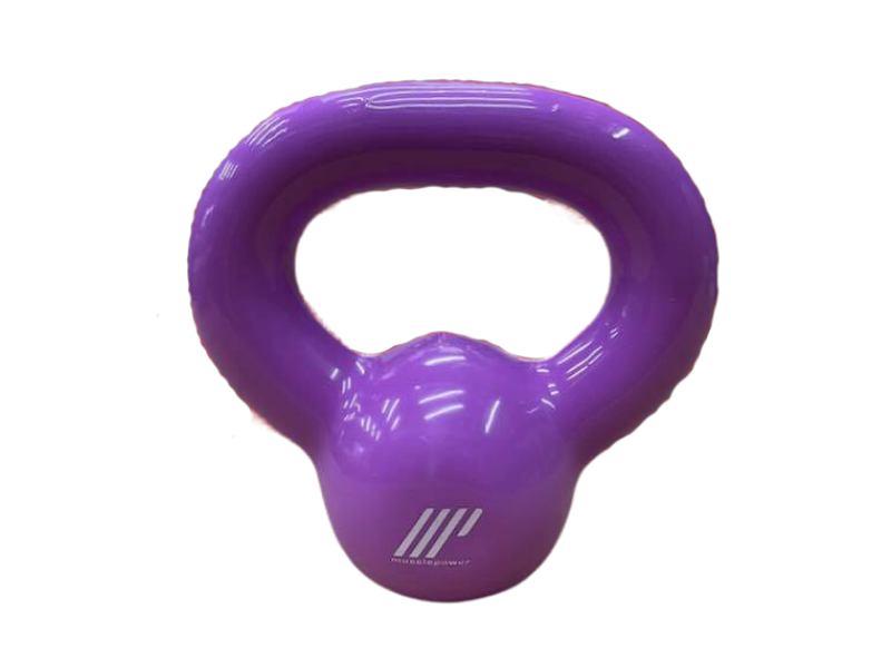 Muscle Power Kettlebell 5 Lbs Purple