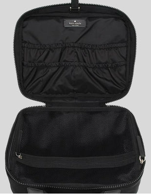 Kate Spade Jae Travel Cosmetic Bag Case - Black
