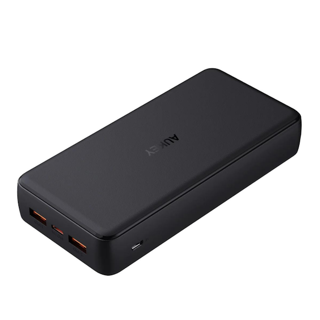 AUKEY PB-N93 Basix Plus ll 22.5W 20000mAh USB C Ultra Slim Power Bank