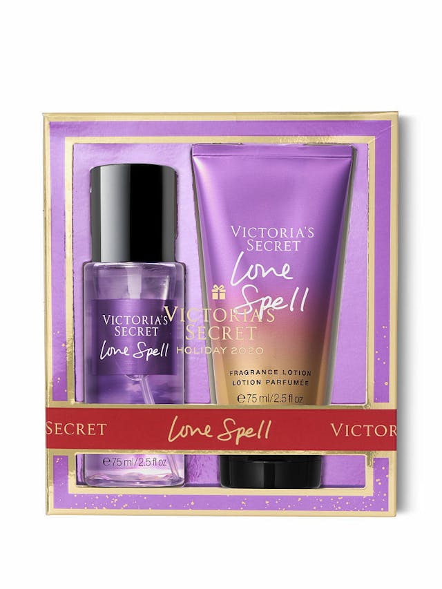 Victoria's Secret Love Spell Fragrance Mist & Lotion Mini Duo Gift Set 75ml / 2.5 FL. OZ.