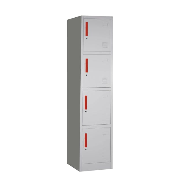 Gentleprince Hamid 4-Door Storage Locker LLC-20 | Gray