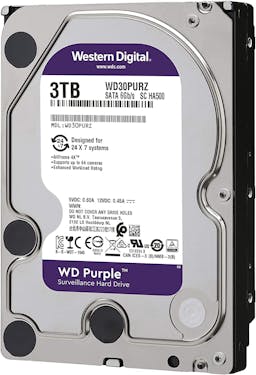Western Digital 3TB WD Purple Surveillance Internal Hard Drive HDD- WD30PURZ