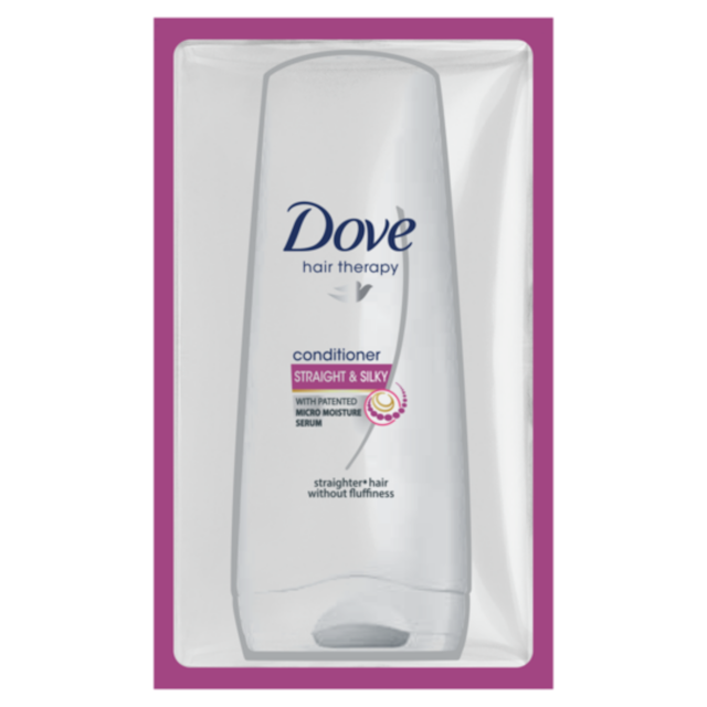 Dove Nutritive Solutions Hair Conditioner Straight Silky 10ml