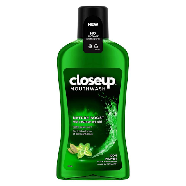 Close Up Anti-Bacterial Nature Boost Mouthwash 500ml