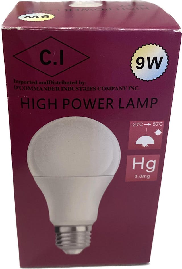 CI LED Light Daylight 9 watts