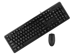 A4TECH KK-3 Smart Keyboard & OP-330 USB Mouse Combo