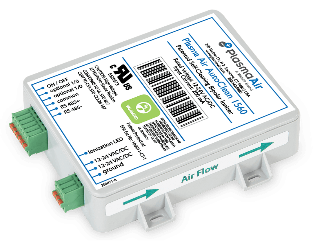 PlasmaAir AutoClean 1560 | Self-Cleaning Needlepoint Ionizer | Commercial Air Purification