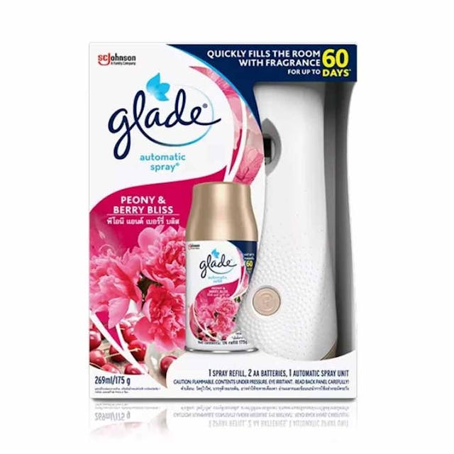 Glade Automatic Refill Spray Peony & Berry Bliss 175g