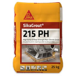 SikaGrout 215 PH High Early & final Strength Non-Shrink Cementitious Grout 25kg