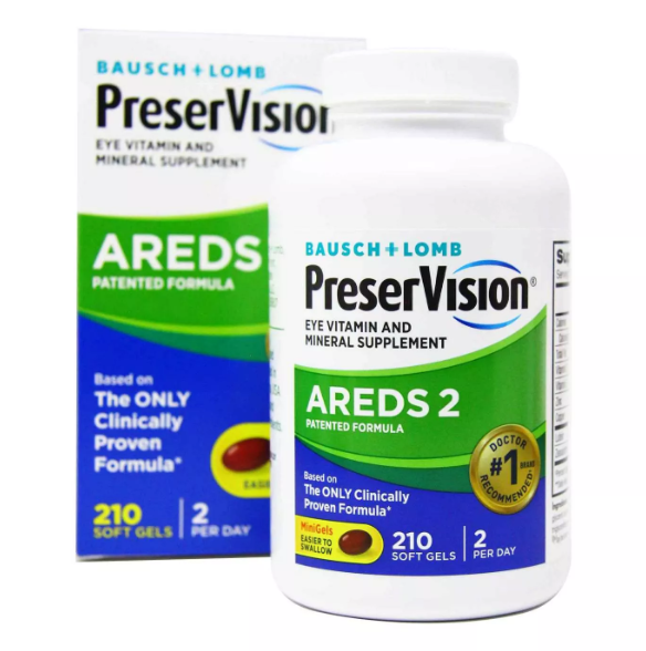 PreserVision AREDS 2 - New MiniGels for Easier Swallow