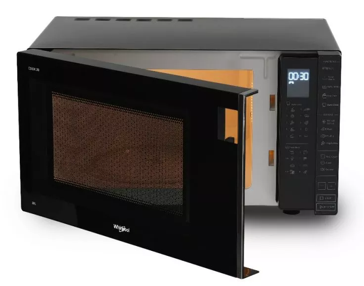 Whirlpool 30 Liter Digital Microwave Oven MWP301 BL (Black)