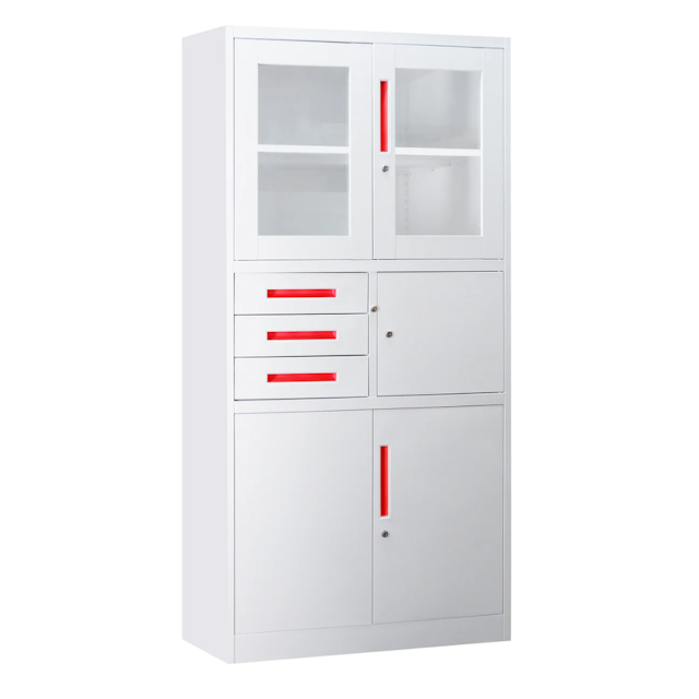 Gentleprince Sayyid Multi-Purpose Cabinet with Safe FC-D3B | Gray