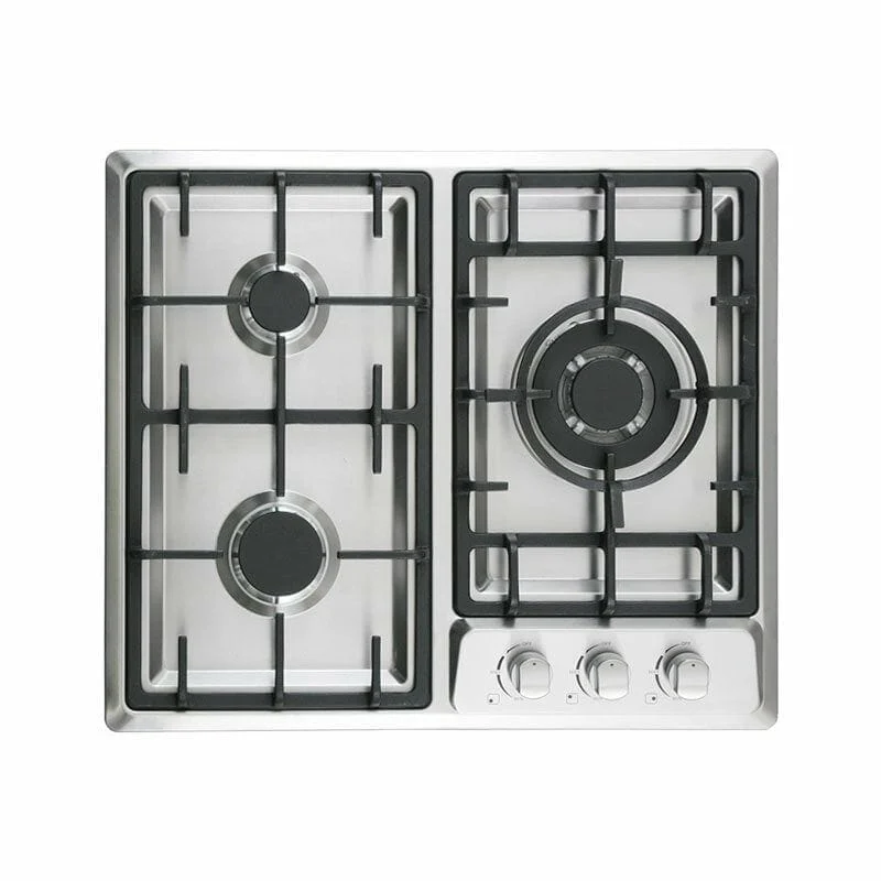 La Germania HC-6003 Built-In Gas Cooktop 3 Burner Hob | Italian Design, Professional Cooking