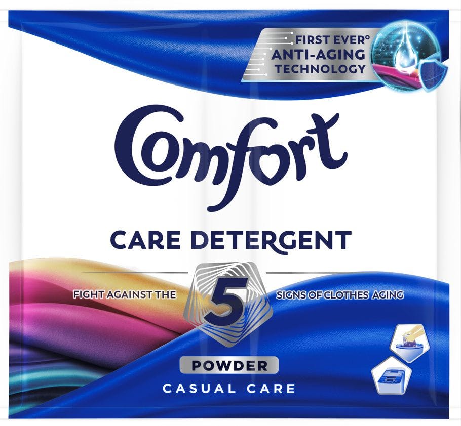 Comfort Casual Care Powder Detergent with Anti-aging Technology 70g (6-Pack)